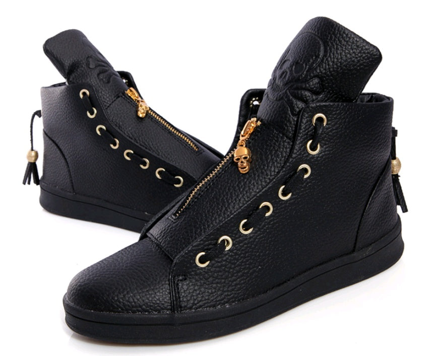 hoe high shoes men's shoes sports shoes men's new fashion tide men's casual shoes