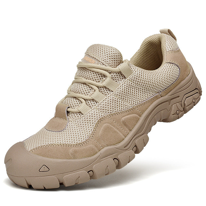Non-slip Wearable Hiking Shoes Breathable Sports Leisure Tourist Shoes Trendy Shoes