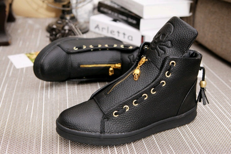 hoe high shoes men's shoes sports shoes men's new fashion tide men's casual shoes