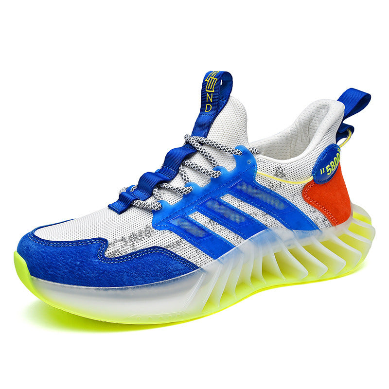 Flying Woven Breathable Casual Sports Shoes Running Shoes Travel Trendy Shoes